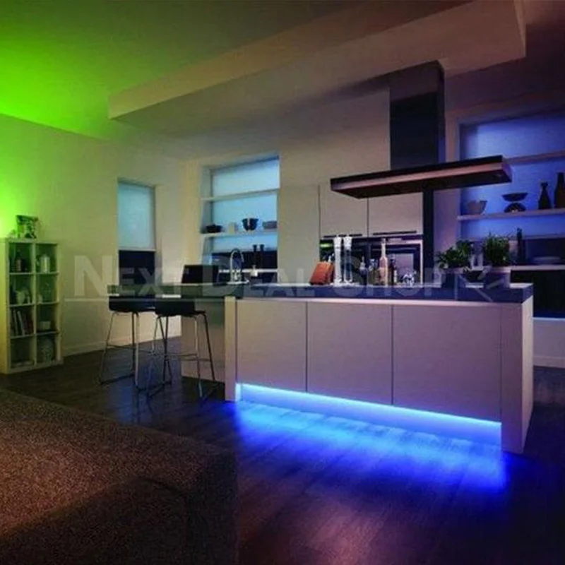 Music Sync RGB LED Strip Lights Bluetooth 30M(2 Rolls Of 15M) USB Color Change Smart Remote Control & APP Control For Christmas