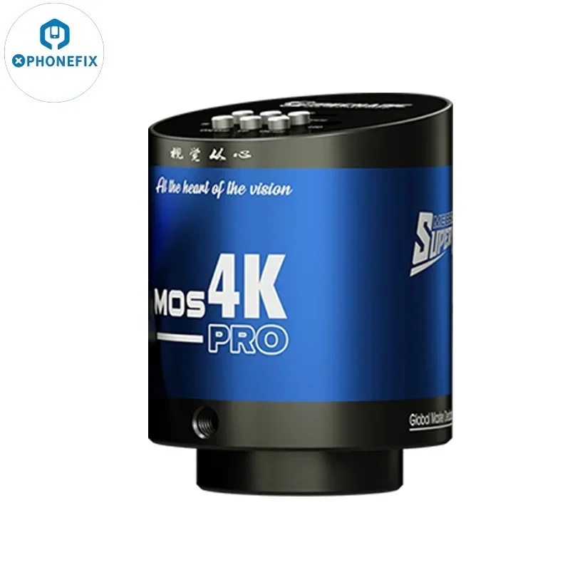 Mechanic Mos4k Pro Industrial Video Microscope Câmera Magnifier Repair Tool para o Telefone Móvel Pcb 3840×2160 @ 30fps