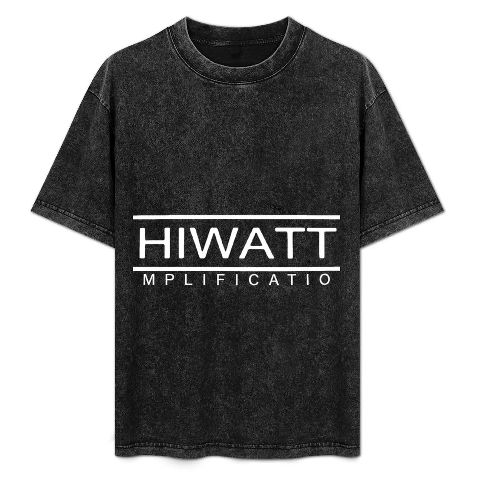 Camiseta gráfica de manga corta unisex Hiwatt Amplification, camiseta sencilla y festiva