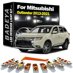 11Pcs Interior LED Light Kit For Mitsubishi Outlander 3 MK3 III 2013 2014 2015 2016 2017 2018 2019 2020 2021 Car Map Dome Bulbs