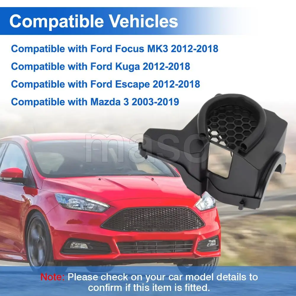

Аксессуары для воздухозаборного фильтра для Ford Focus MK3 Kuga Escape 2012 2013 2014 2015 2016 2017 2018 для Mazda 3 2003-2019