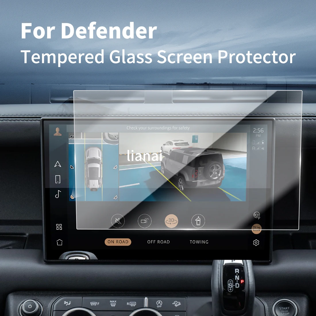 Interior Design Hd - ฟิล์มกันรอยหน้าจอสำหรับ Land Rover Defender 26 กระจกนิรภัย