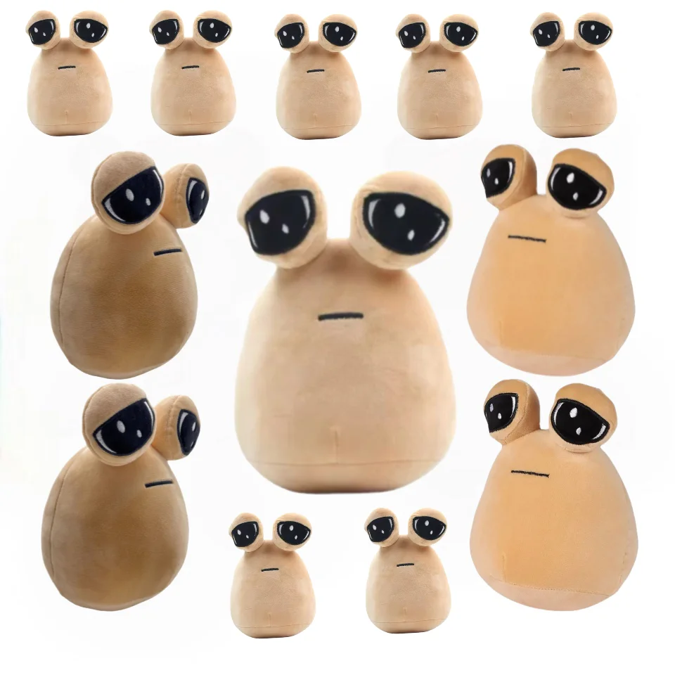 

22cm 1/6pcs New My Pet Alien Pou Plush Toy Kawaii Alien Pet Doll Cute Pou Stuffed Toys Soft Pillow Plush Animal Gift Toys For