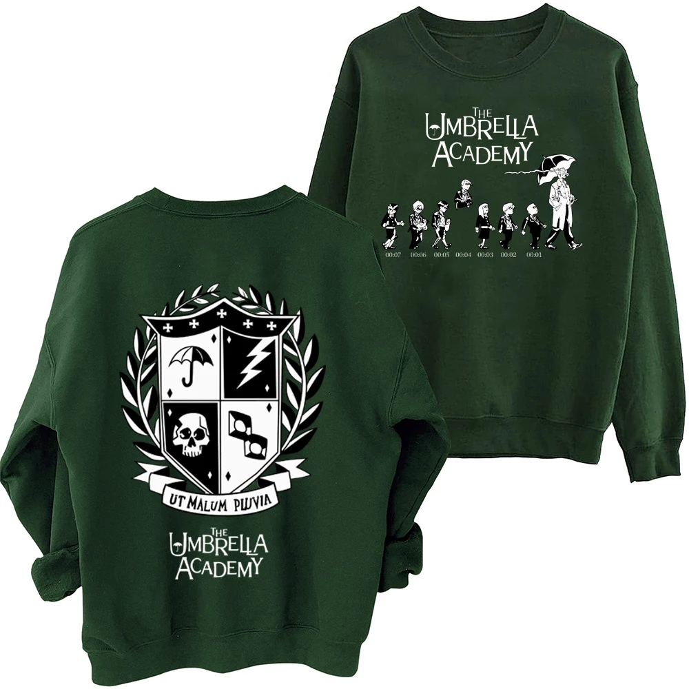 The Umbrella Academy  Sweatshirt Harajuku Round Neck Long Sleeve Oversized Popular Music Hoodie Fans Gift