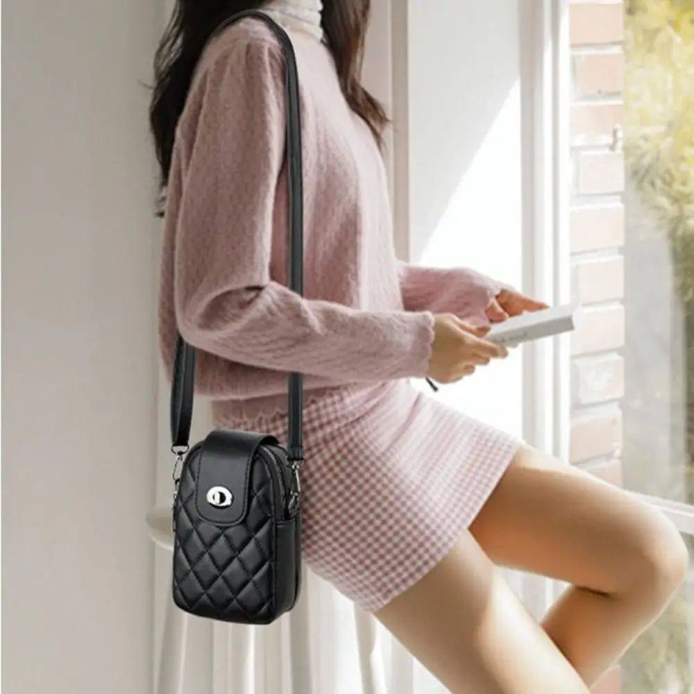 New Luxury Leather Handbags High Quality Long Shoulder Strap Advanced Sense Crossbody Bags High Capacity Female Bag