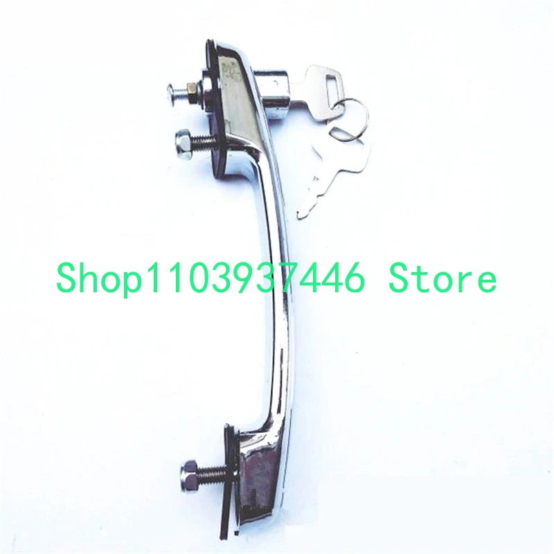 R60-7 Excavator For HYUNDAI cab door lock assembly Internal and external handle block reverse buckle excavator parts