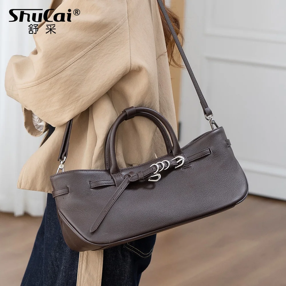 

Женская сумка через плечо из натуральной коровьей кожи, роскошная дизайнерская брендовая женская модная сумка для женщин, новинка высокого качества