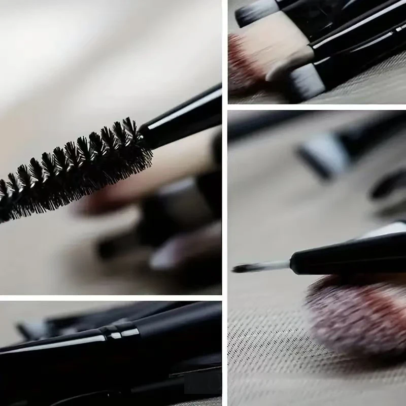 20Pcs Professional Makeup Brushes Set Soft Synthetic Hair Cosmetic Brush for Foundation Eyeshadow Eyebrow Eyeliner Blending Make