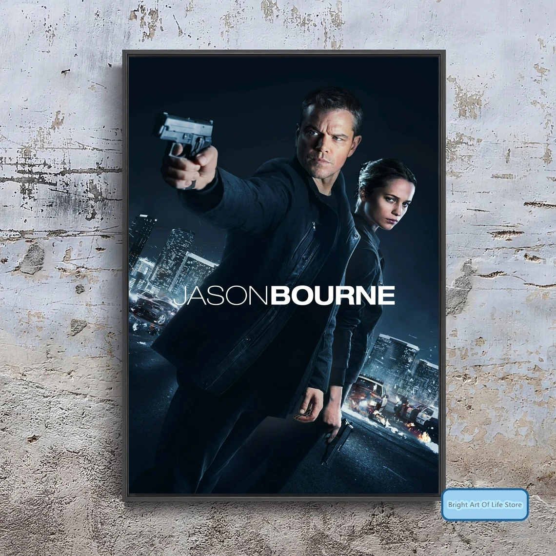 Jason Bourne Movie Poster Home Decoration Wall Painting (No Frame)