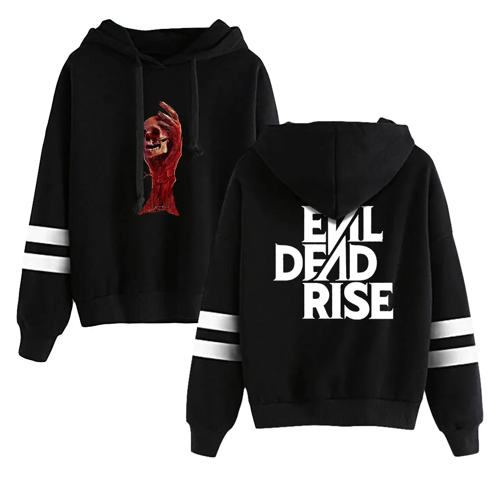 The Evil Dead uniseks tanpa saku sweter lengan bar paralel Hoodie Pria Wanita film horor baru pakaian Darurat Dead Rise