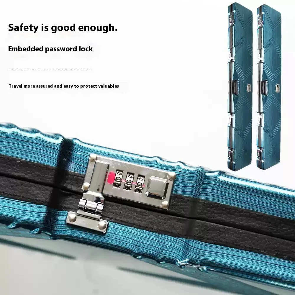 

Водонепроницаемый чехол для кия с большим отсеком, кодовым замком и защитной подставкой