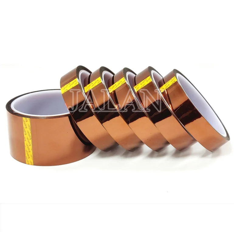 High Temperature Resistance BGA Tape 5/10/15/20/30/50mm Thermal Insulation Heat Polyimide Resistant Adhesive Wleding Gold Film