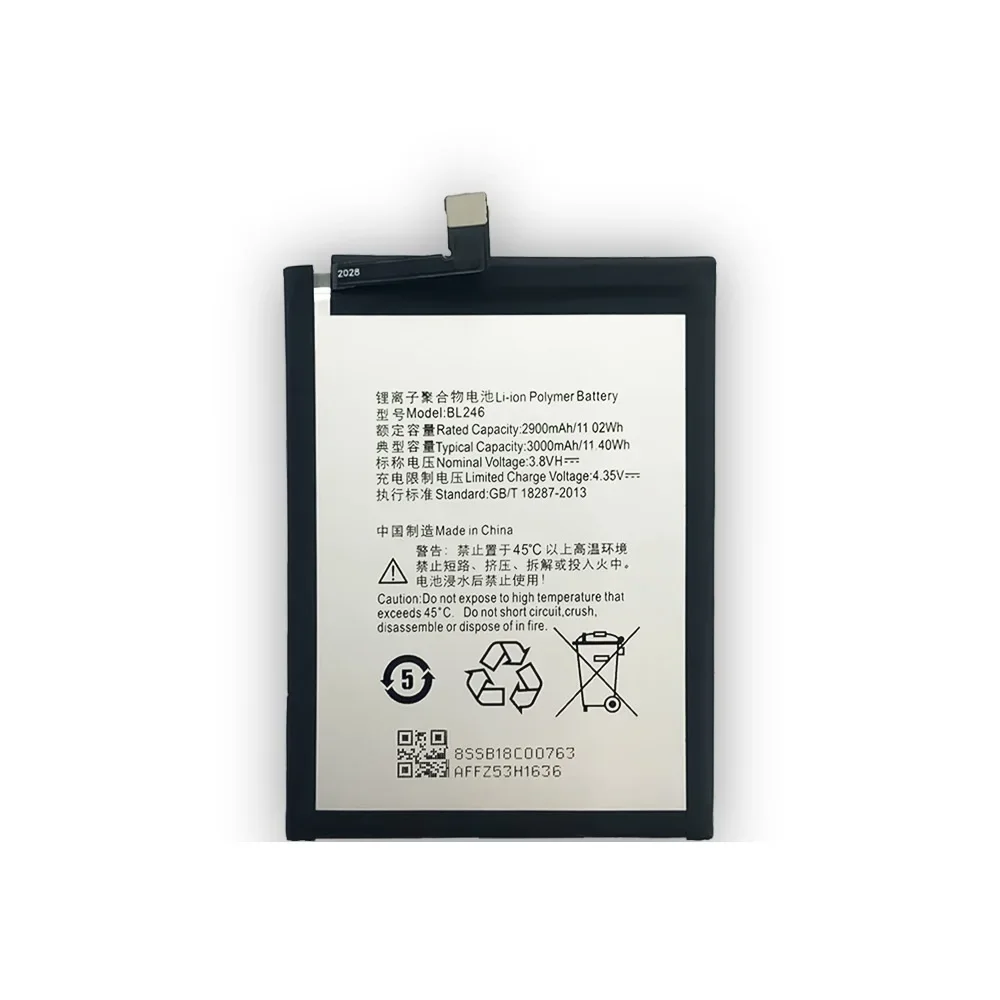 New Battery For Lenovo Vibe Shot Z90 BL246 Z90A40 Z90-7 Z90-3 3000mAh Rechargeable Phone Batteries Bateria