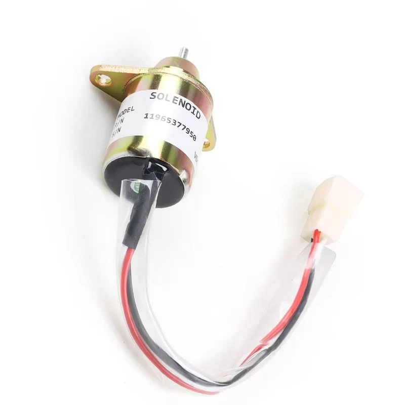Engineering machinery parts The flameout fuel cut-off solenoid valve is suitable for Yangma 4TNV94L-SFN 119653-77950 11965377950
