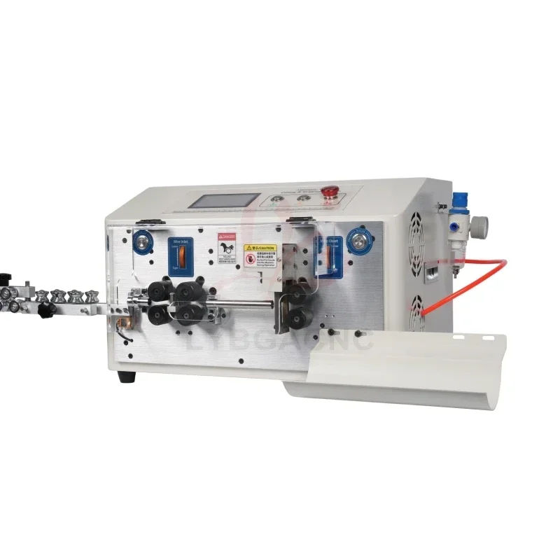 SWT-608-MAX1-6S Automatic 6/8 Wheels Drive Peeling Stripping Cutting Machine 0.2 To 25mm2 0.3 To 25mm2 550W 650W