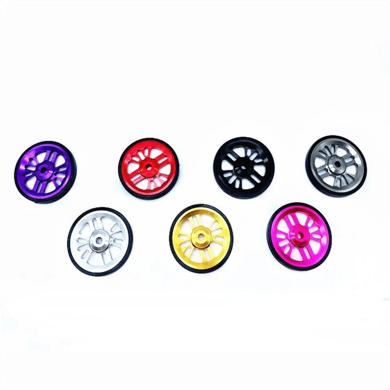 WEEK EIGHT F-005 Folding Bike Aluminum Alloy Easy Wheel For Brompton Birdy EIEIO Hollow Bearing Wheels Bicycle Parts