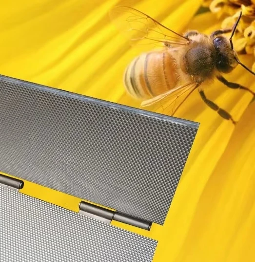 420×220mm Beeswax Foundation Mold Casting Machine, Manual Honeycomb Embossing Tool for Beekeeping Supply