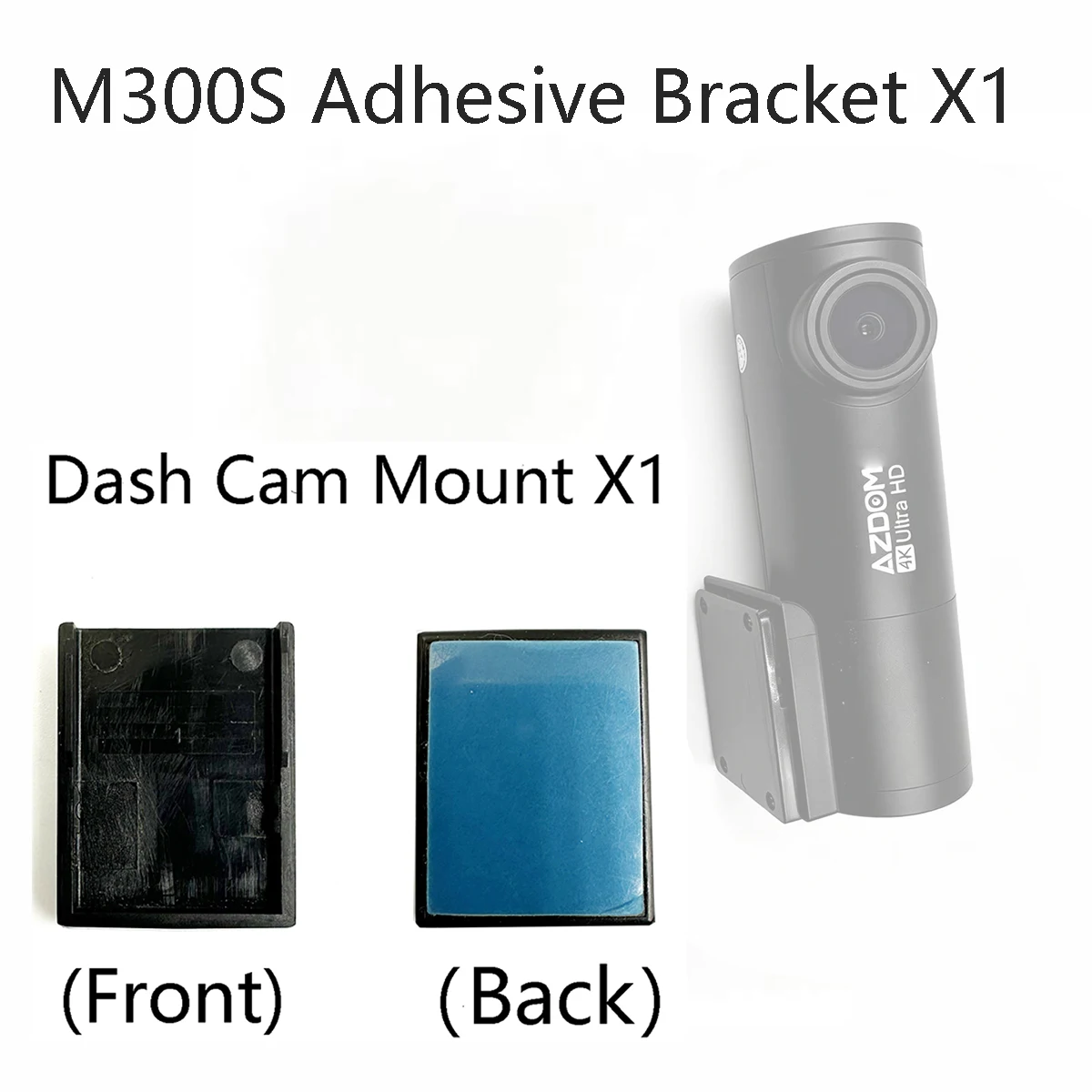 für AZDOME M300S Klebehalterung für AZDOMEM 300S Statische Aufkleber – Detail 3