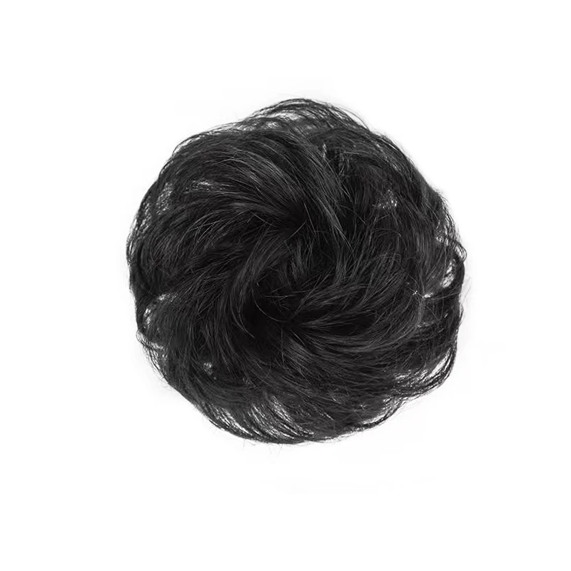 Venda de liquidação perucas femininas perucas de fibra sintética estilo pão fofo