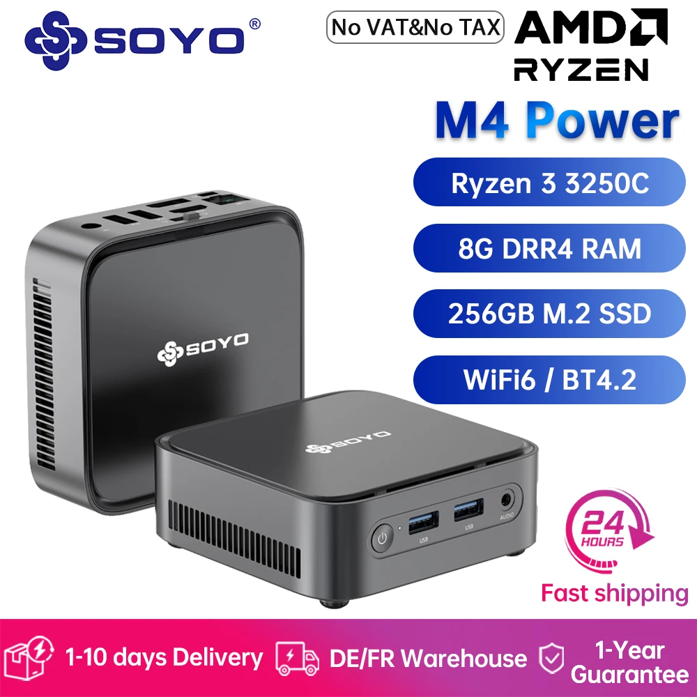 Mini PC SOYO M4 Power R3 8GB/256GB