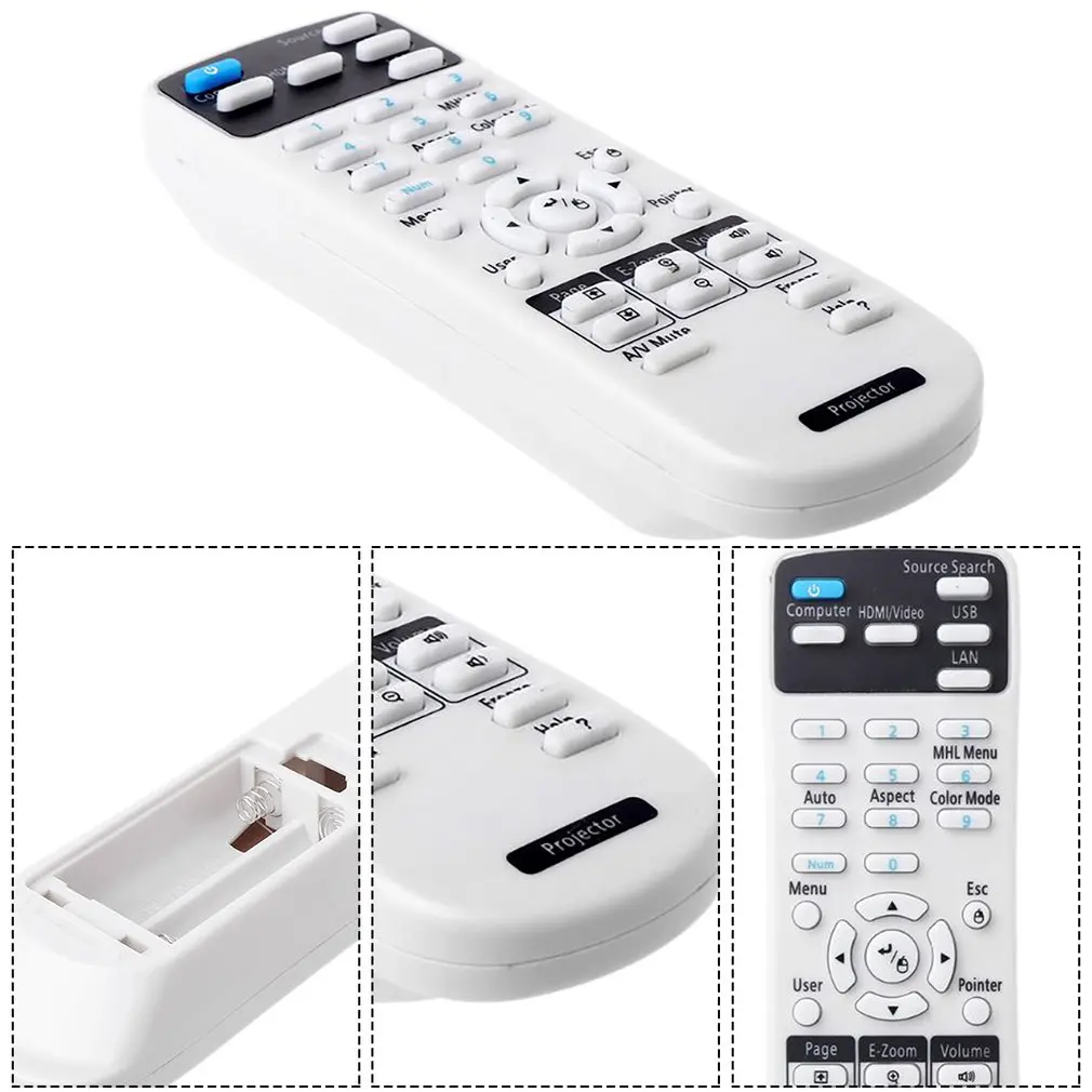 New CB-X27 Projector Controller Portable Multifunctional Durable Compatible Easy-install Remote Control Projectors Controllers