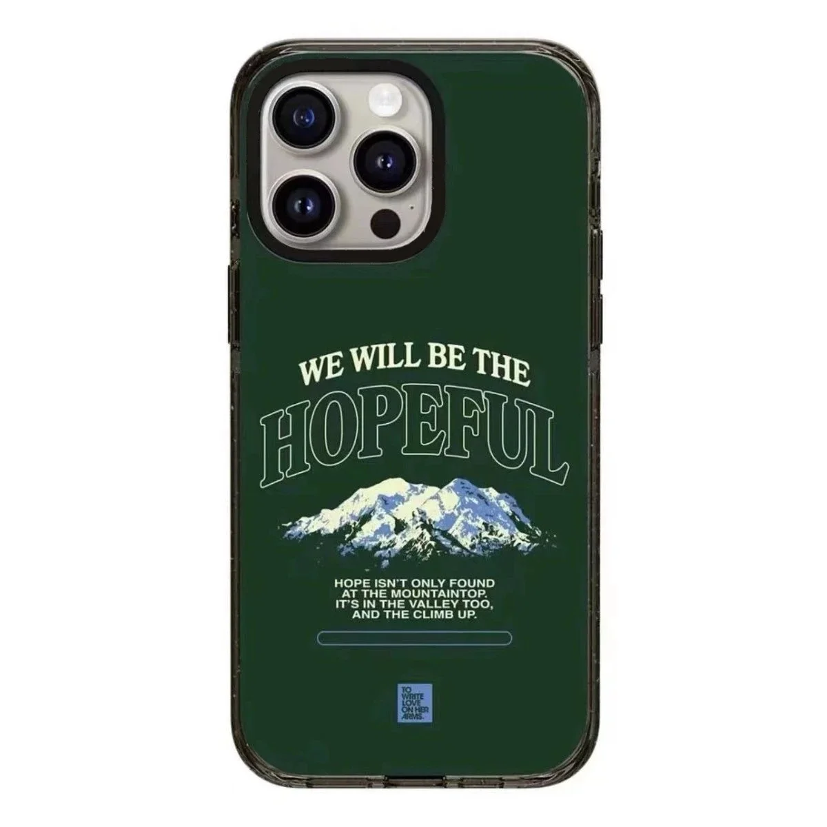 

Mountain 2.5 Acrylic Black Border Phone Case Cover for IPhone 12 13 14 15 Pro Max Case