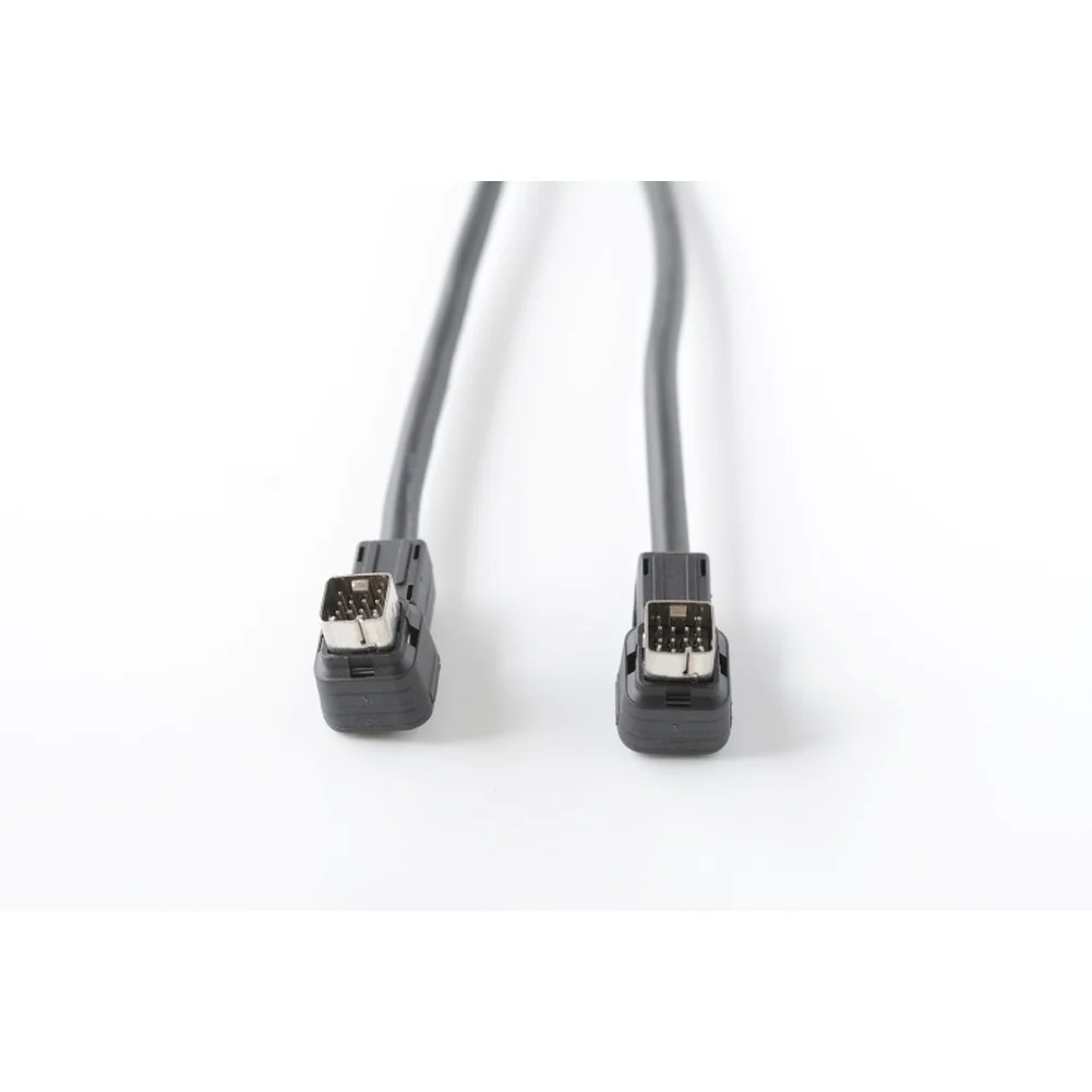 Car Radio Connection Cable Connector Disc Changer Cable 13-pin Connector Right-angle Design Rear Expansion Function