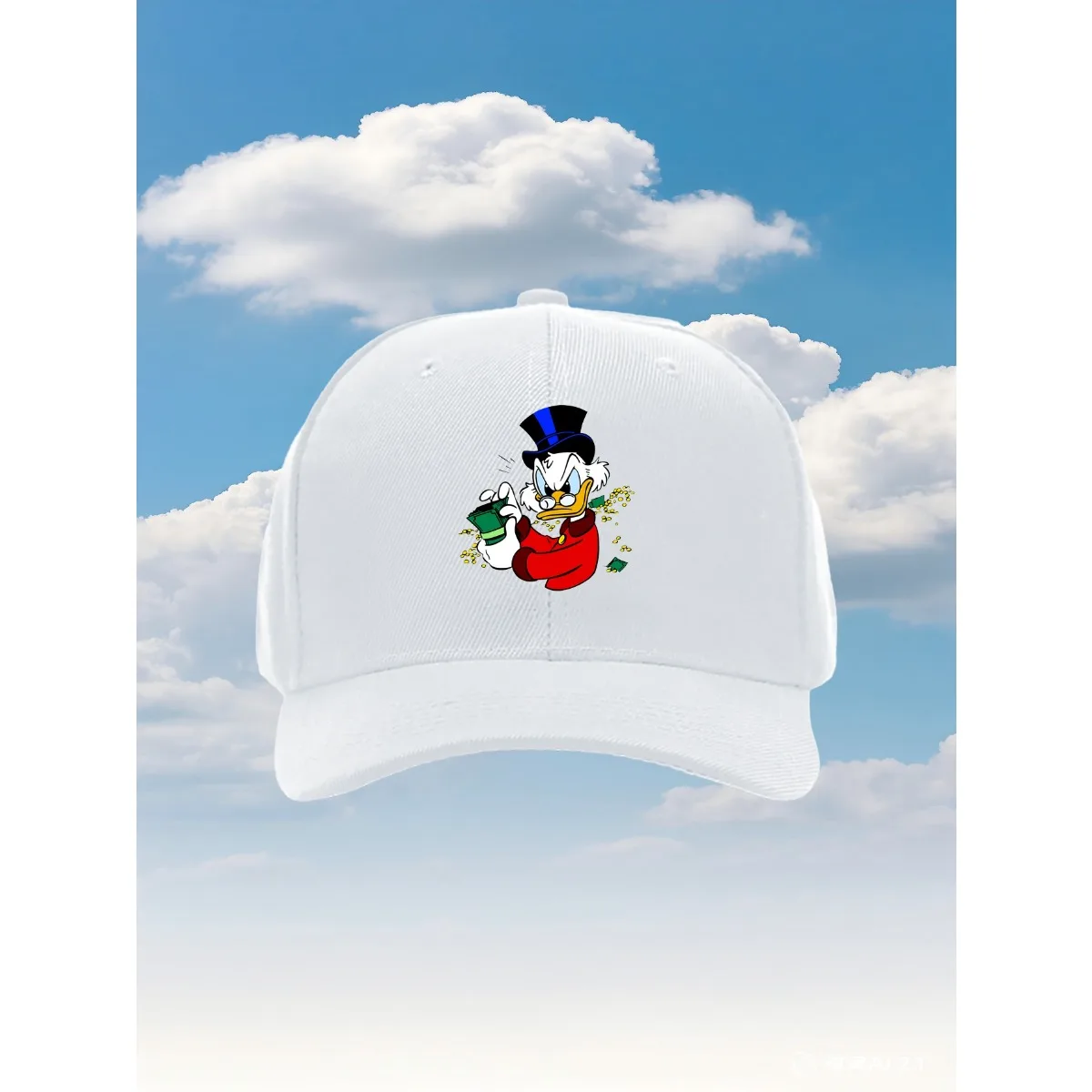 Scrooge McDuck 2025 new model Trucker Hat with an Adjustable Fit And a Fun Printed Design, Ideal for Outor Activities Travel An
