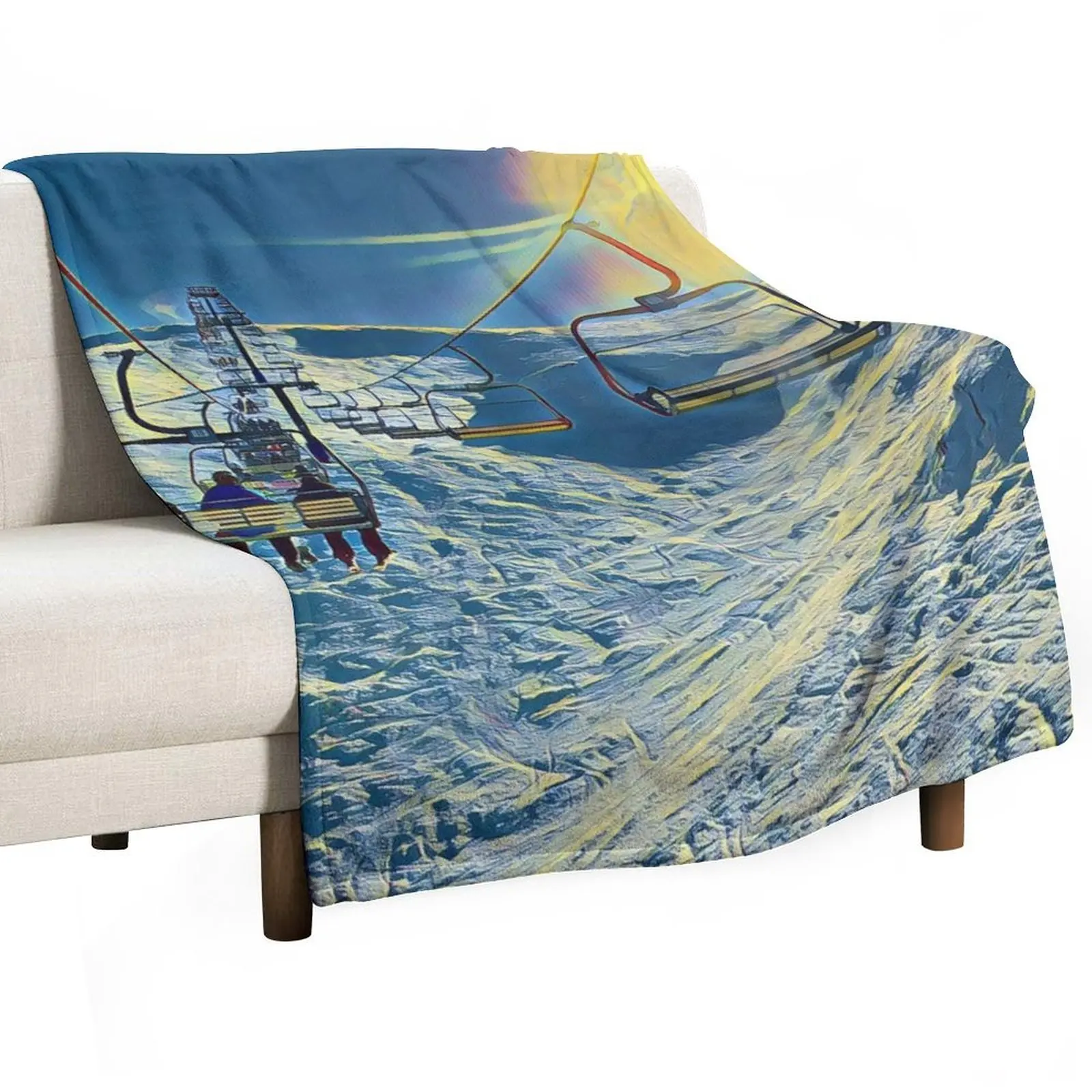 

Heavenly, Mt Hotham Throw Blanket Blankets For Sofas manga Warm warm winter Blankets