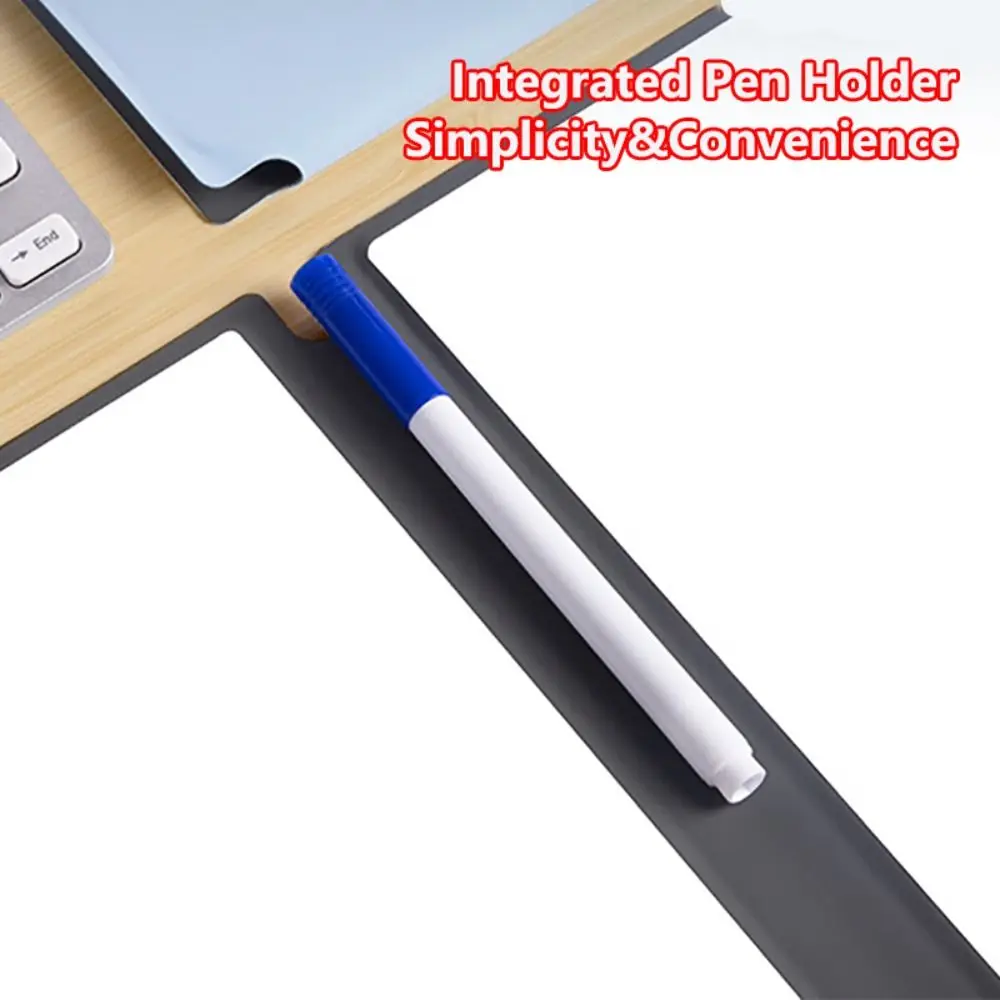 Portable Reusable Erasable Leather A4/A5 Memo Pad Writing Board Whiteboard Notebook With Whiteboard Pen Erasing Cloth