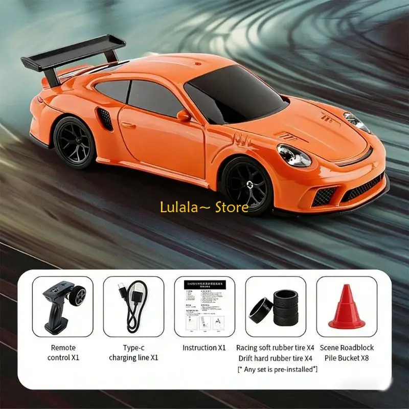 Y4QA 1 24 Scale Mini Drift Car Featuring Powerful 4WD and Advanced 2.4GHz Remote Control Technology