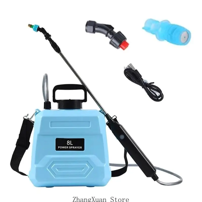 

3XUF 5L/8L Shoulder Electric Sprinkler Plant Misting Automatic Garden Water Sprinkler Bottle Rechargeable Agricultural Sprinkler