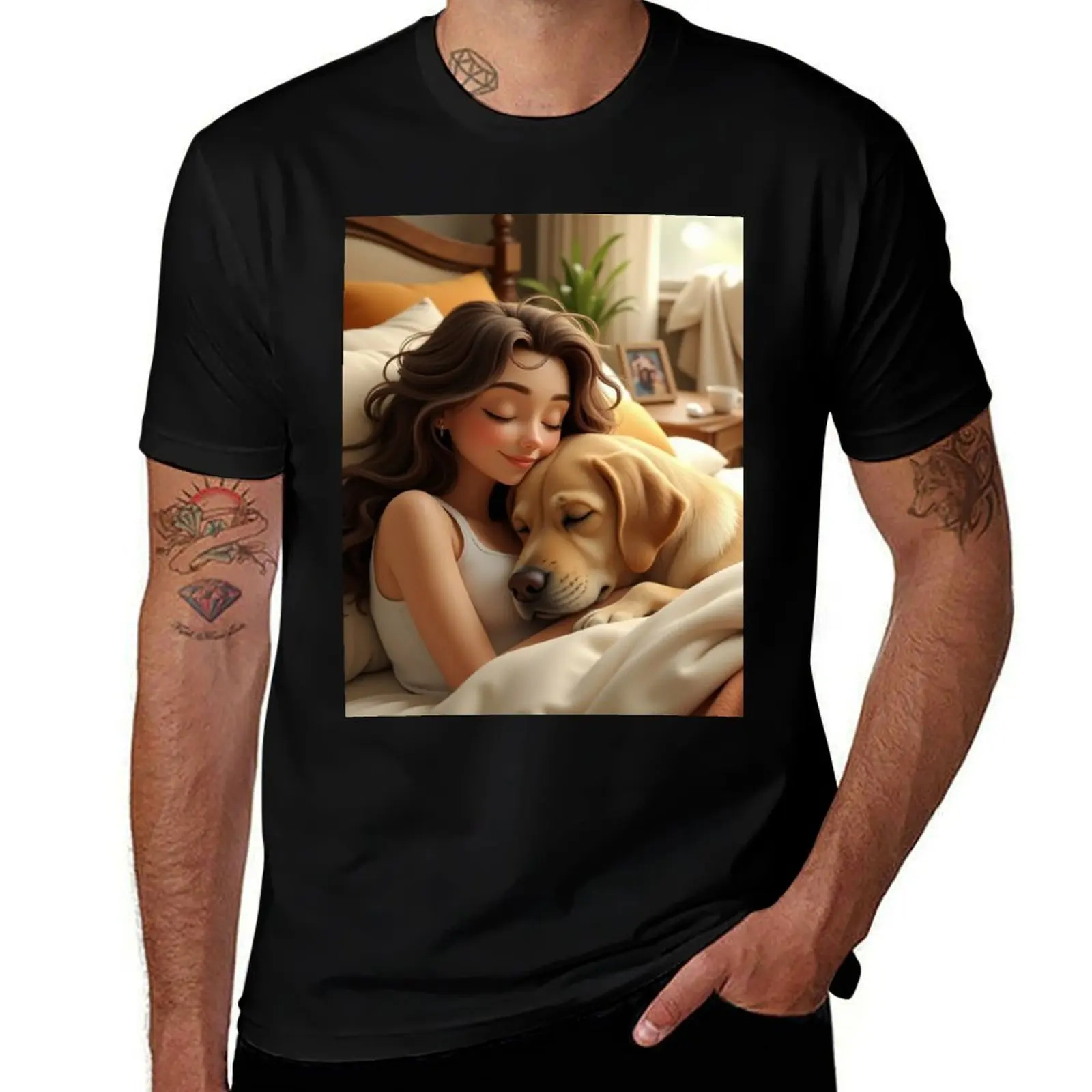 

You and your Labrador best mate T-Shirt shirts graphic tees croswit shirt man shirts graphic tee designer t shirt men