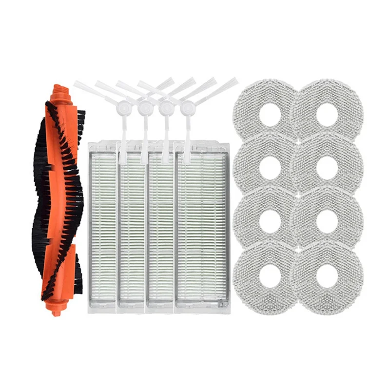 ABBK-For Xiaomi X20 C101 كنس روبوت كيت إكسسوارات قطع غيار، قطع غيار