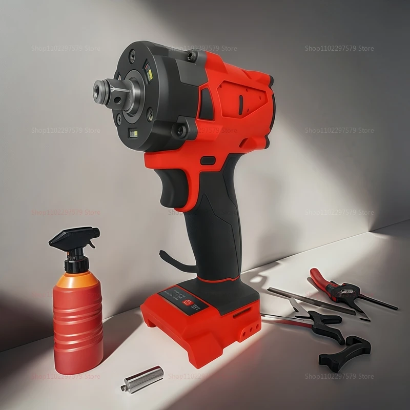 BrushlessCordless1/2Impact Wrench Car Truck Repair Tool Rechargeable with No Battery Included Heavy Duty Electric Screwdriver