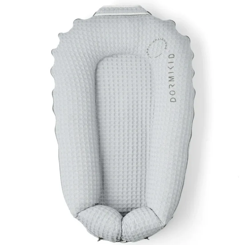 安全で快適な携帯用ベビーベッド、コットン生地、洗濯機で洗える、折りたたみ式、抗圧力、新生児用トラベルベッド