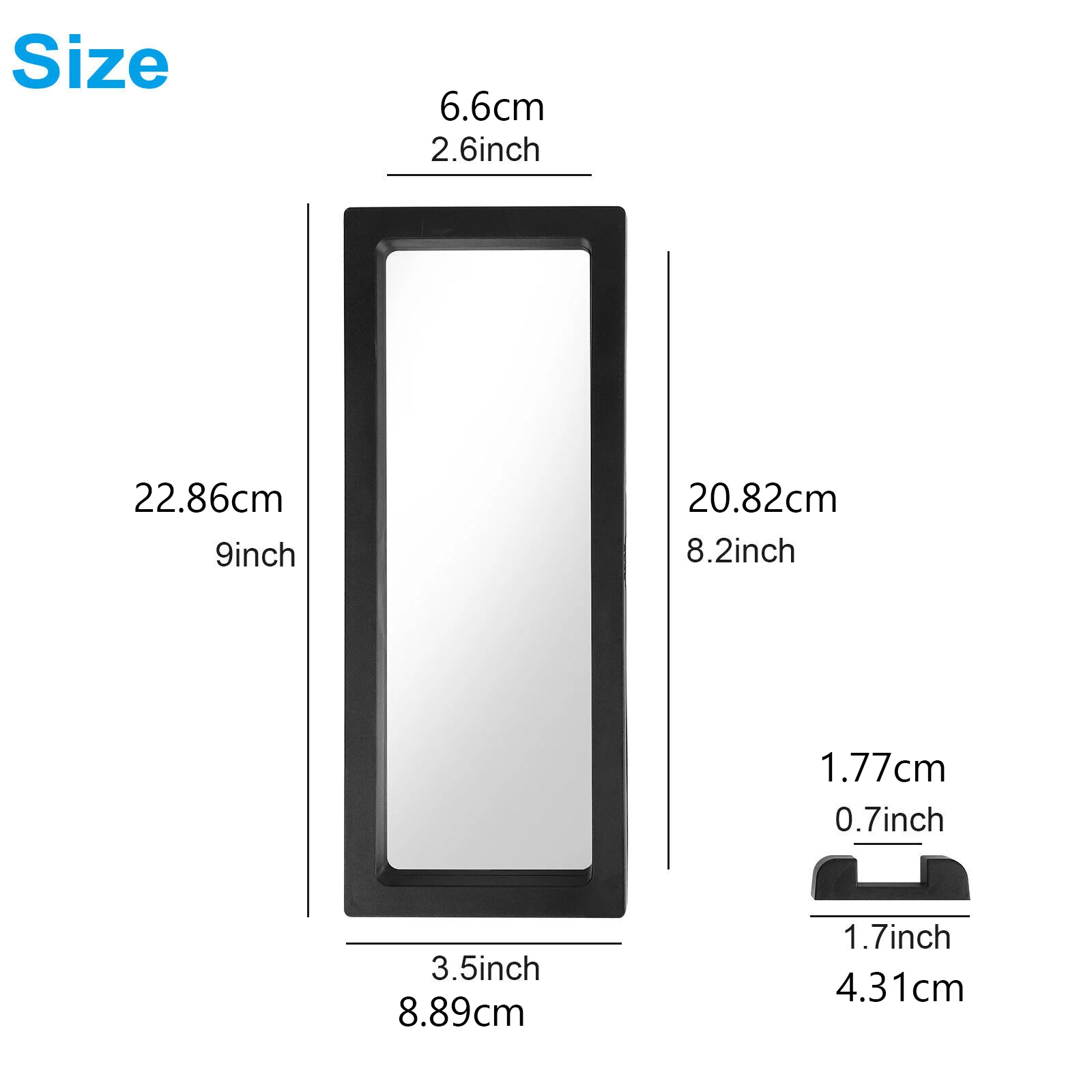 2 قطعة ثلاثية الأبعاد تأثير عملة مجوهرات ميداليات طوابع دبابيس إطار عرض حامل الصندوق مع حامل أسود صندوق عرض فيلم البولي ايثيلين #6