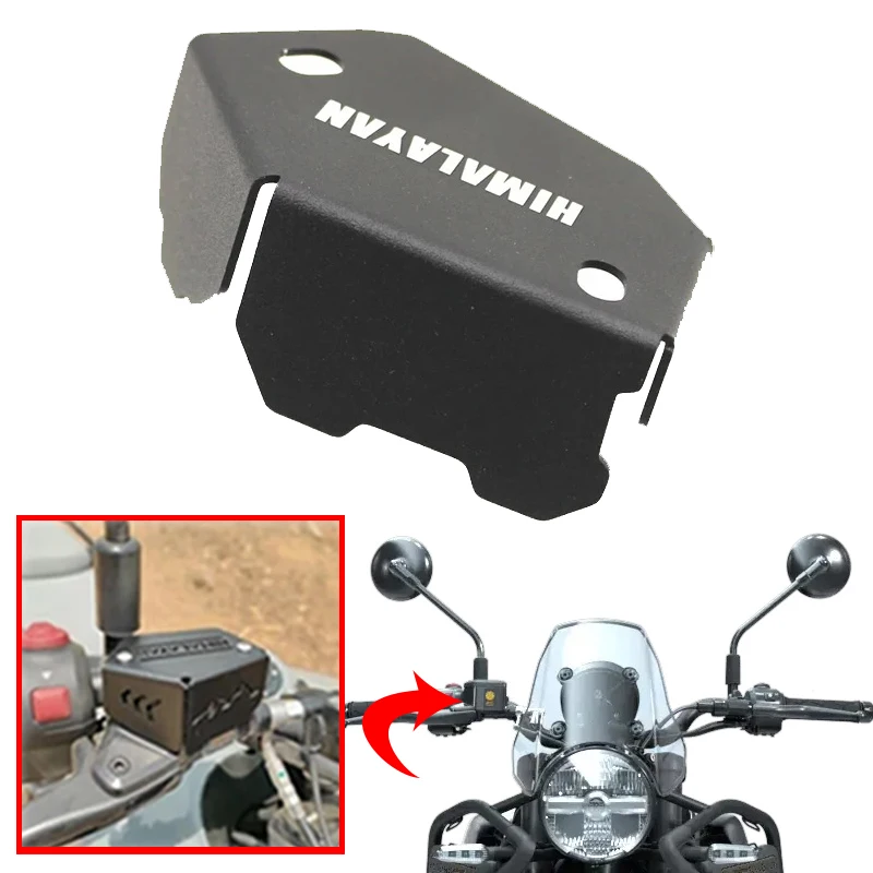 

Motorcycle Accessories Rear Brake Fluid Reservoir Cover Protective Gurad Fit For Himalayan 450 Himalayan450 2024 Brake Fluid Cap