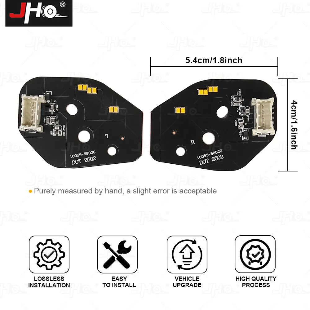 Module de feux de jour ambre sans matrice pour Ford Ranger T9, unité à changement de couleur 2023 2024 2025, gamme XLT/Everest/Sport