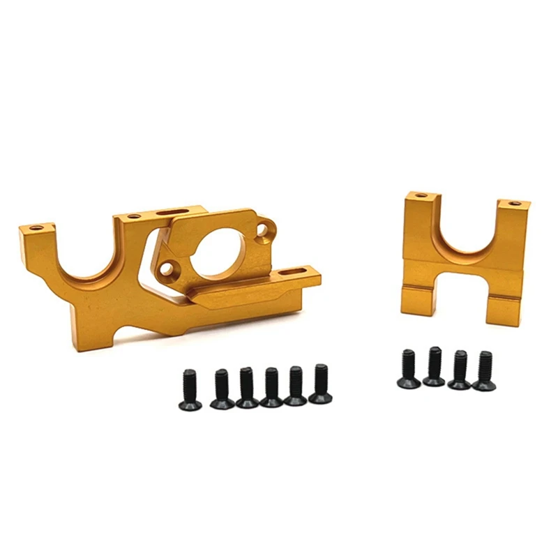 Metal Adjustable Motor Mount And Center Gear Mount Set For Wltoys 104072 104001 104002 1/10 RC Car Upgrades Parts view 6