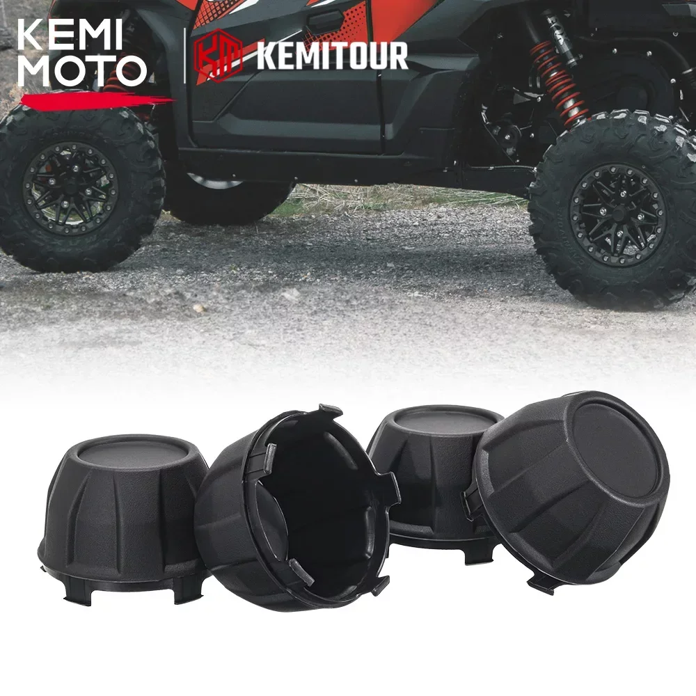 

KEMIMOTO UTV 4PCS Dust Tire Wheel Center Hub Cap Covers Compatible with Kawasaki Teryx KRX 1000 2020 2021 2022 2023 #11065-1341