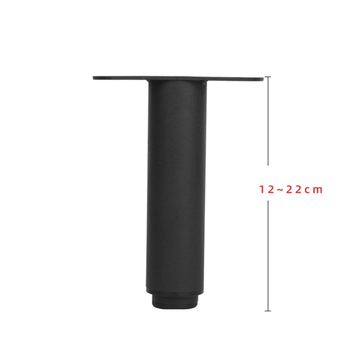 

4 Pcs Bed Frame Legs,Adjustable Height Center Support Leg For Bed Frame, Bed Center Slat Heavy Support Leg(4.7-8.67Inch)-A74Z