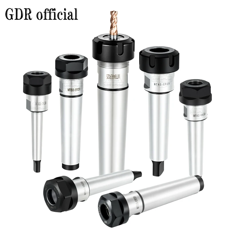 GDR MT ER MT1 MT2 MT3 MT4 MT5 MTB2 MTB3 MTB4 MTB5 MTA2 MTA3 MTA4 ER11 ER16 ER20 ER25 ER32 ER40 Morse-Werkzeughalter Spannzange – Detail 22