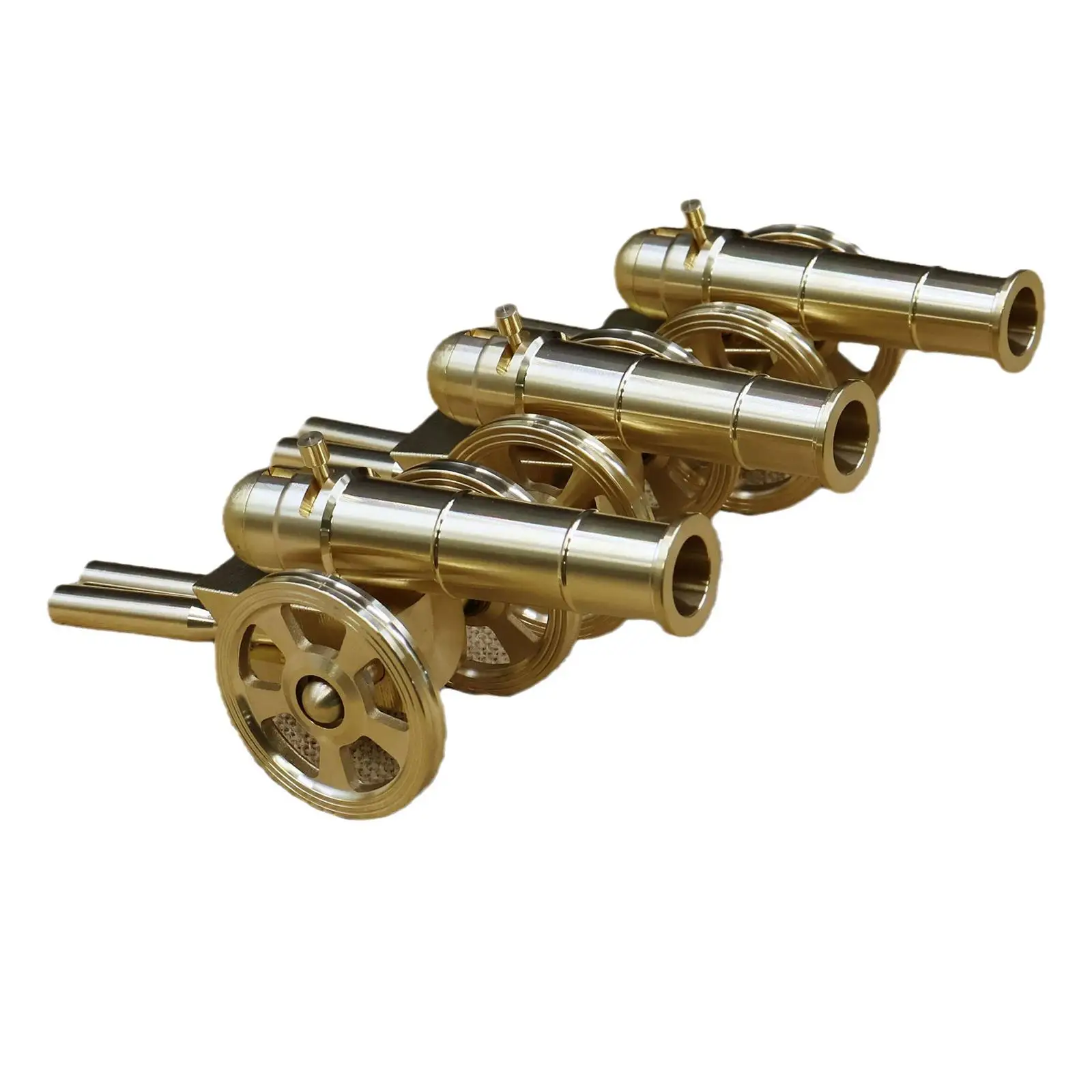 Cannon Model Collectible Decorative Accent Decorative Mascot Statues for Bookshelf Living Room Table Indoor Housewarming Gifts