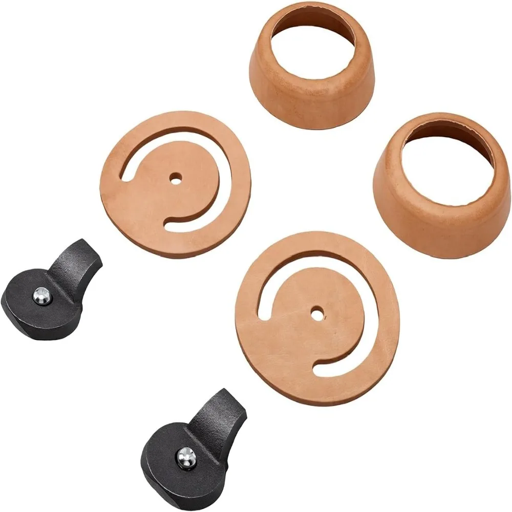 Lower Valve Cup Leather Hand Pump Repair Kit Check Valve Weight Pitcher Pump Cup Leathers Well Pump Parts Set Maintenance Kit