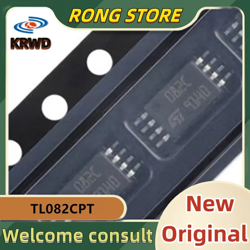 10PCS 082C OB2C New and Original Chip IC TSSOP-8 TL082CPT TL082CP TL082C TL082 082