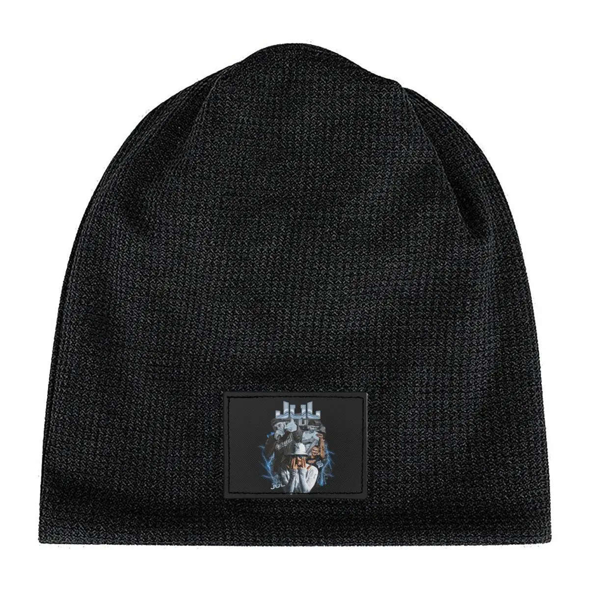 Jul Bootleg Warm Fleece-Lined Cap Hip Hop Bonnet Hat Autumn Winter Outdoor Beanies Hats for Unisex Adult