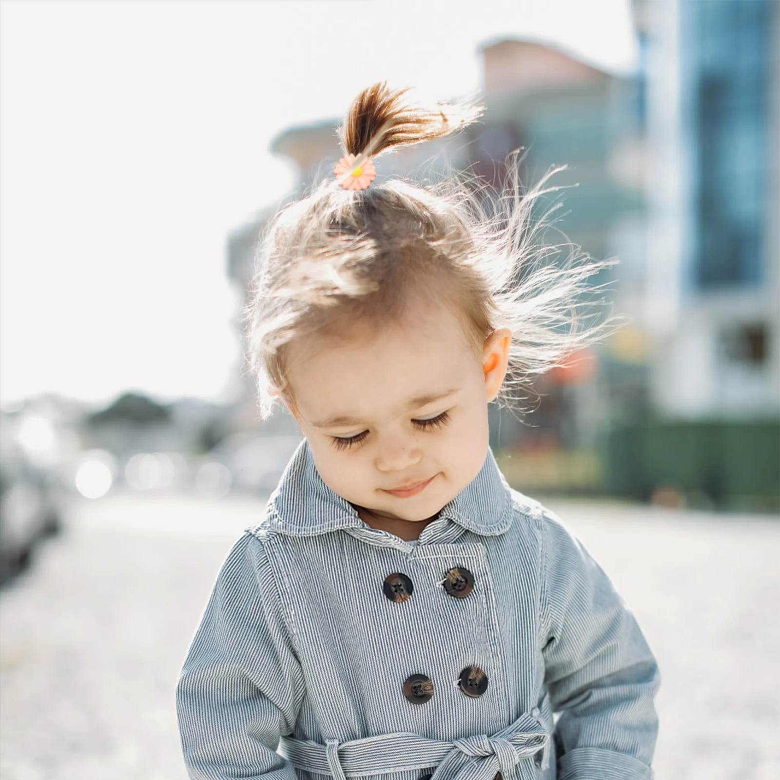 

30Pcs Elastic Daisy Flower Hair Ropes Stylish Women Girls Headdress for Various Outfits Hair Ties Elastic Ponytail Holders