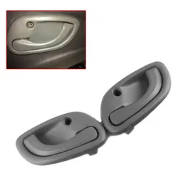 4pcs Door Handle Inside Interior Front Rear Right / Left Set Durable Grey Auto ccessories For SUZUKI GRAND VITARA 1995-2005