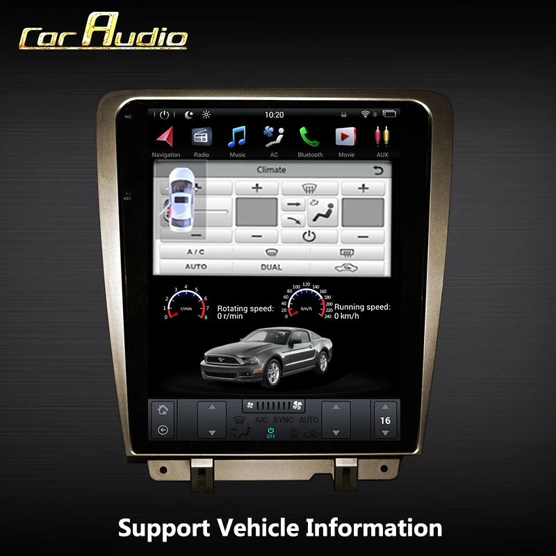 ZAIQU 12,1 inch CarPlay voor Ford Focus 3 Android Auto Autoradio Navigatie Autoradio Multimedia